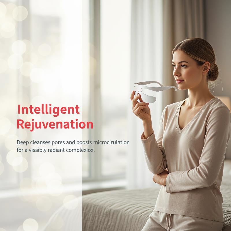Light Therapy Glasses - Masseur oculaire intelligent portable, thérapie par