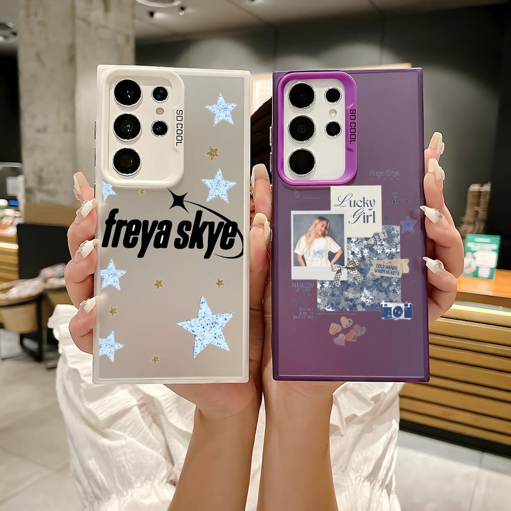 Samsung Galaxy S24 - Coque de téléphone Singer F-Freya Skyes