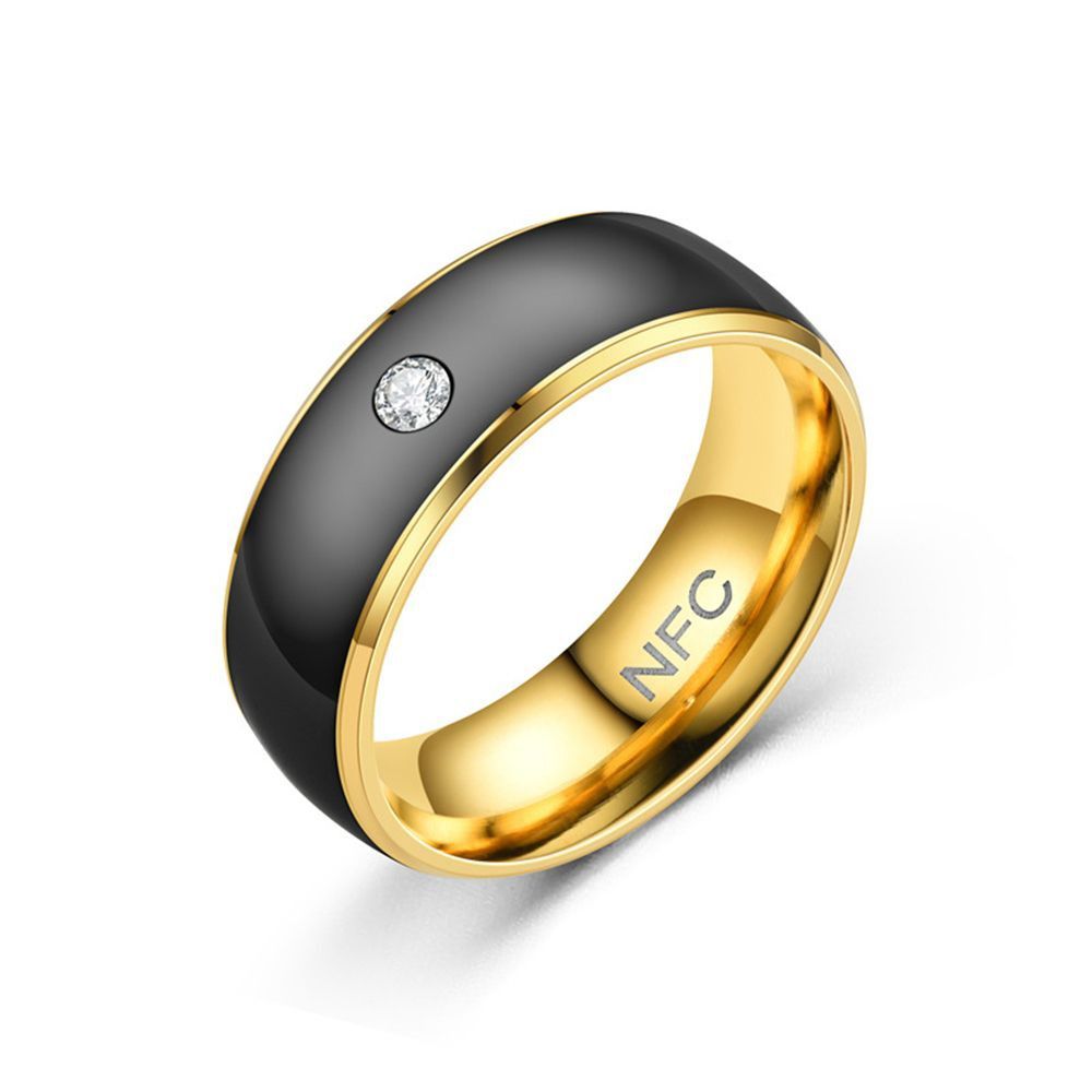 Smart Ring Nfc Pay - Bague Intelligente NFC en Acier Inoxydable