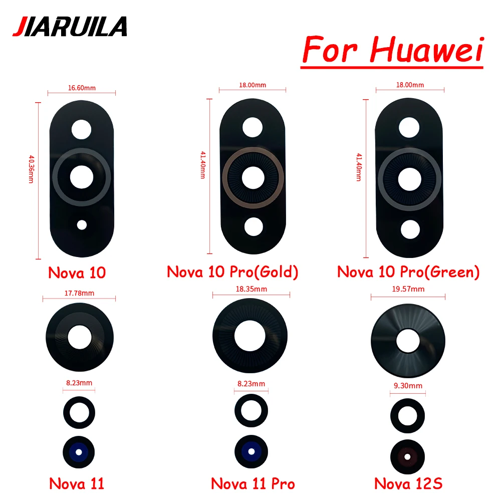 10 pièces de verre de caméra a - Huawei Nova 12 avis et prix
